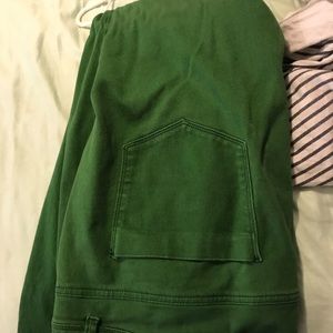 Kelly green ASOS Curve Jeans good condition